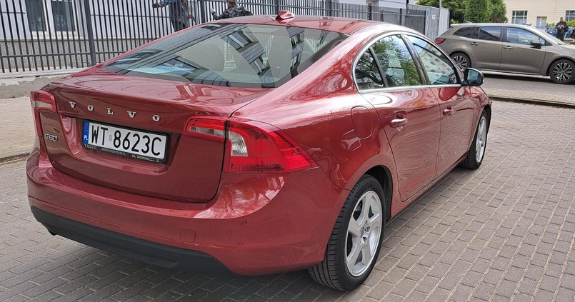 Volvo S60 cena 30900 przebieg: 246000, rok produkcji 2010 z Warszawa małe 46